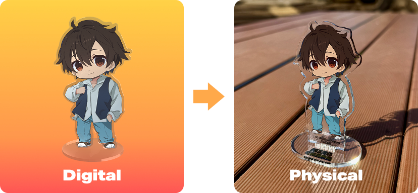3. Exchange for an Acrylic Stand